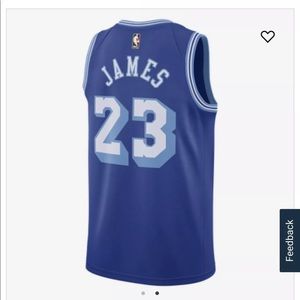 Nike Lebron James Lakers Swingman Jersey Size L